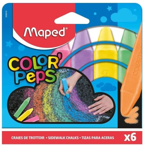 TIZAS COLORES MAPED ESTUCHE 6