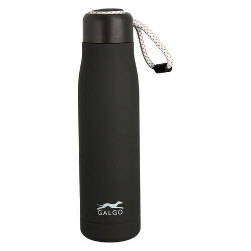 BOTELLA GALGO INOX 540ml NEGRO