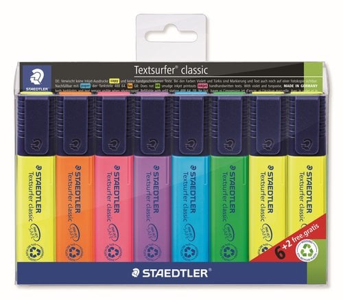 A WP8 ROTUL.FLUOR STAED.364 TXSF. ESTUCHE 6+2
