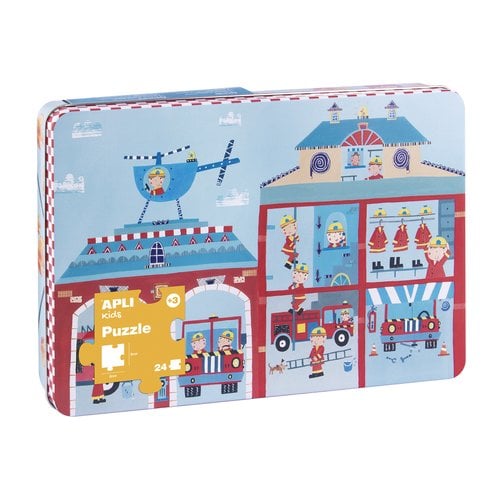 PUZZLE EDUCATIVO APLI ESTACION BOMBEROS