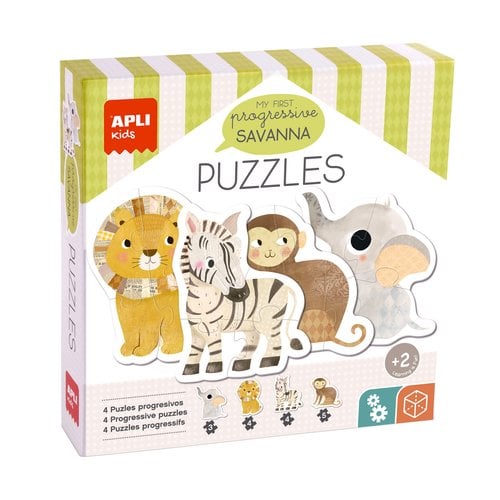 PUZZLE APLI MY FIRST SAVANNA 16pz