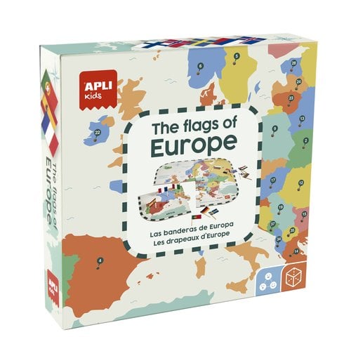 PUZZLE EDUCATIVO APLI BANDERAS EU