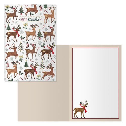 CHRISTMAS DOHE 115x170 CIERVOS