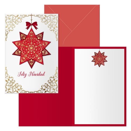 CHRISTMAS DOHE 115x170 GOLDEN STAR