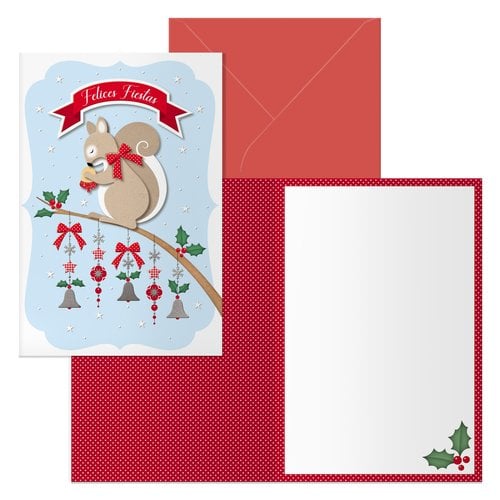 CHRISTMAS DOHE 115x170 ARDILLA
