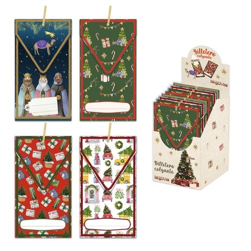 BILLETERO ARGUVAL COLGANTE NAVIDAD EX.48