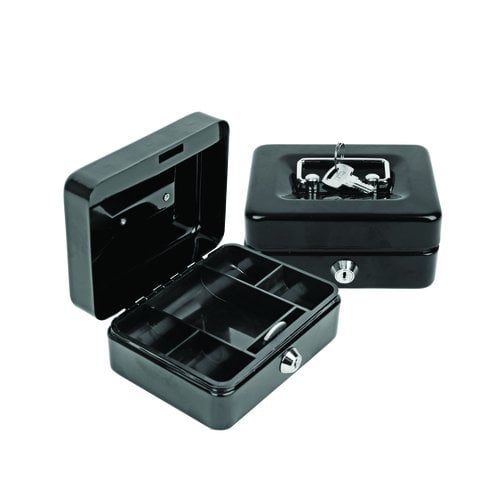 CAJA DE CAUDALES FOROFIS 15x12x8 NEGRO