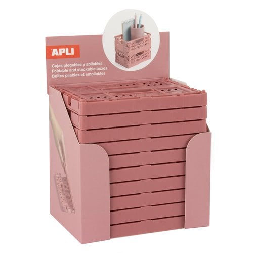 CAJA ALMACENAMIENTO APLI PLEG. CORAL E.1