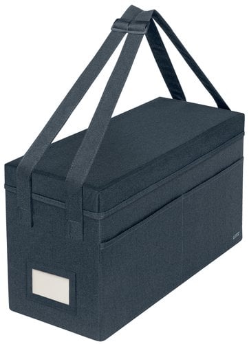 BOLSA TRABAJO LEITZ GRIS C/TAPA