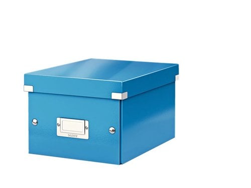 CAJA ALMACENAMIENTO LEITZ PQ. AZUL