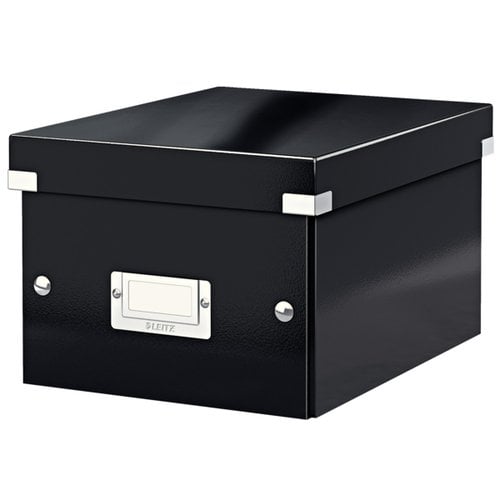 CAJA ALMACENAMIENTO LEITZ PQ. NEGRO
