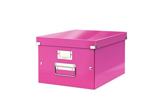CAJA ALMACENAMIENTO LEITZ MD. FUCSIA