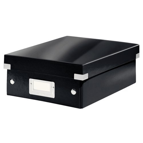 CAJA ALMACENAMIENTO LEITZ PQ. NEGRO