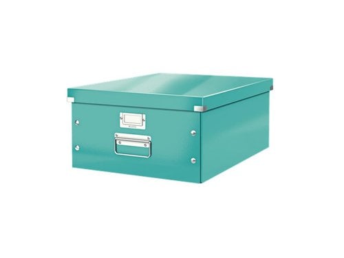 CAJA ALMACENAMIENTO LEITZ GD. TURQUESA
