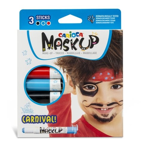 MAQUILL.CARIOCA BARRA CARNAVAL C/3