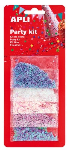 CONFETTI APLI CORAZONES SURT.2gr. PACK 5