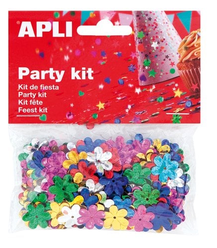CONFETTI APLI FLORES COLOR BOLSA 14 gr