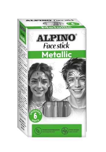 MAQUILL.ALPINO BARRA 5g FS C/6 PLATA