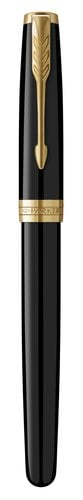 PLUMA PARKER SONNET LACQUER BLACK (M)