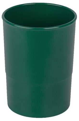 PLOPVE PORTA LAPICES PLASTICO REDONDO VERDE