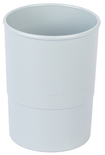 PLOPGR PORTA LAPICES PLASTICO REDONDO GRIS