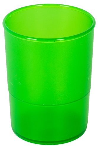 PLTRVE PORTA LAPICES PLASTICO REDONDO TR. VERDE