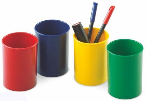 CUBILETE FAIBO PLASTICO OPACO VERDE
