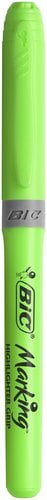 ROTUL.FLUOR BIC BRITE LINER GRIP VERDE