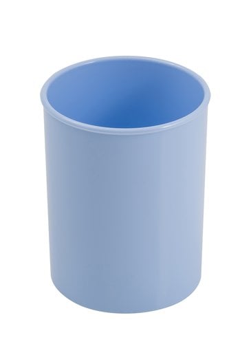 CUBILETE FAIBO PLASTICO PASTEL AZUL