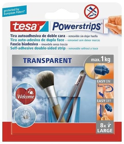 TIRAS ADHESIVAS POWERSTRIPS TRANS