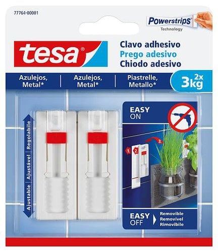 CLAVO ADHESIVO TESA AJUSTABLE META