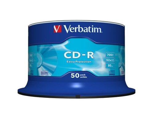 CD-ROM VERBATIM 700MB 52x SPINDLE 50