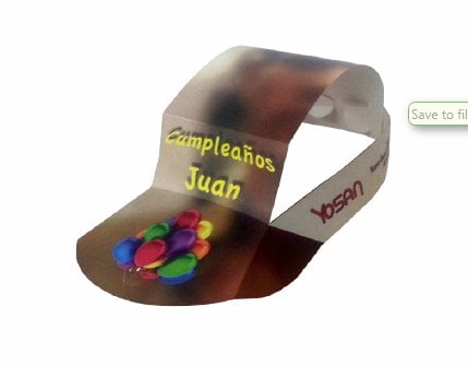 PAP.YOSAN 230gr GORRA IMPRIMIBLE