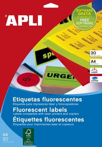 ETIQ.IMP.APLI 12982 100h A4 F.NJ.64x33,9