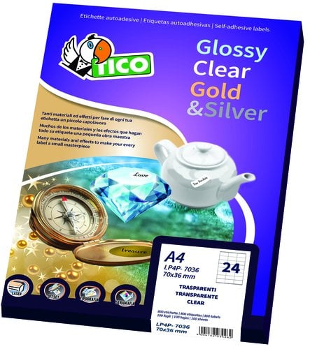 ETIQ.IMP.TICO SL4-3627 100h A4 MT.PLATA