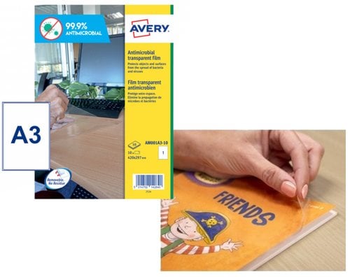 ETIQ.AVERY AM001A3 ANTIB. 10h A3 420x297