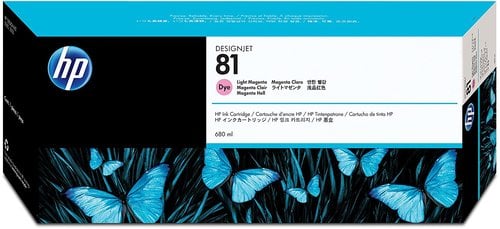 CART.IJ.HP C4935A Nº81 MAGENTA CLARO