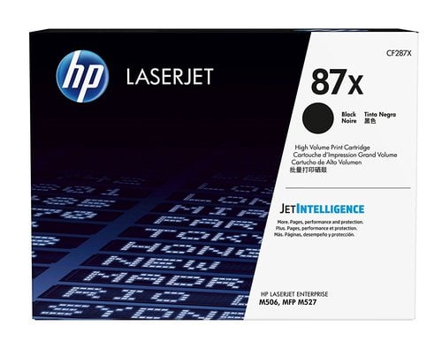 TONER HP Nº87X CF287X LJ M506DN NEGRO