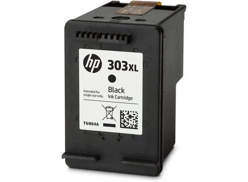 CART.IJ.HP T6N04AE Nº303XL NEGRO 600 PA