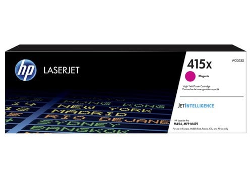 TONER HP Nº415X W2033X LJ M479FDW MAGENT