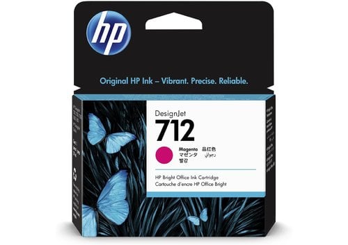 CART.IJ.HP 3ED68A Nº712 MAGENTA 29 ML