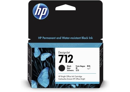 CART.IJ.HP 3ED70A Nº712 NEGRO 38 ML