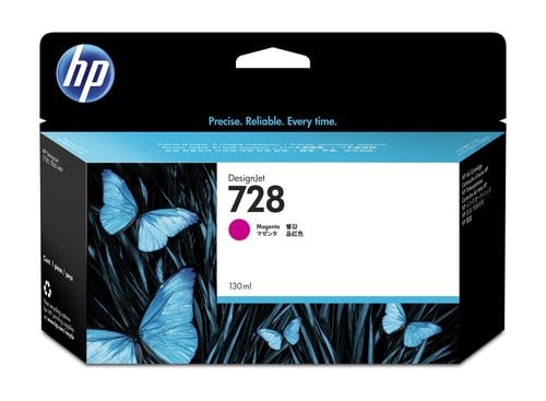 CART.IJ.HP F9J66A Nº728 MAGENTA 130 ML