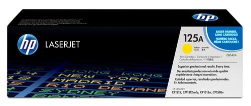 TONER HP Nº125A CB542A LJ 1210 AMARILLO