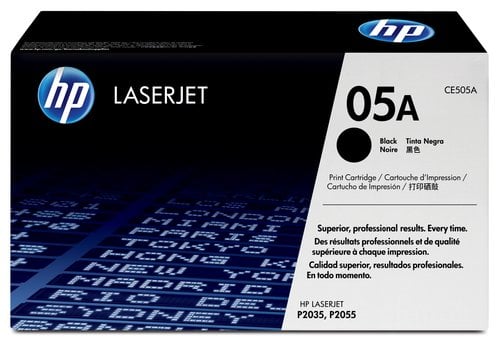TONER HP Nº05A CE505A LJ P2035 NEGRO
