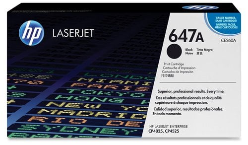 TONER HP Nº647A CE260A LJ CP-4025 NEGRO