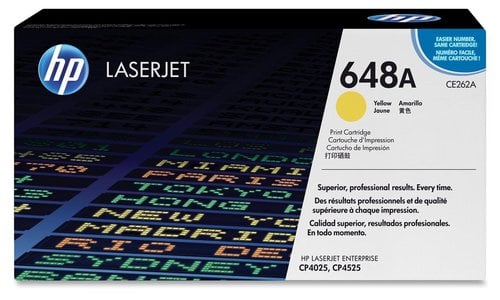 TONER HP Nº648A CE262A LJ CP-4025 AMARIL