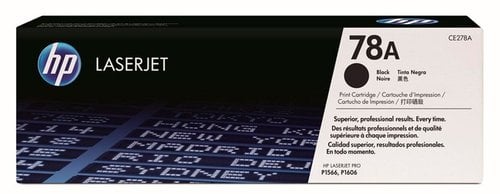 TONER HP Nº78A CE278A LJ P1606 NEGRO