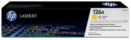 TONER HP Nº126A CE312A LJ 1025 AMARILLO