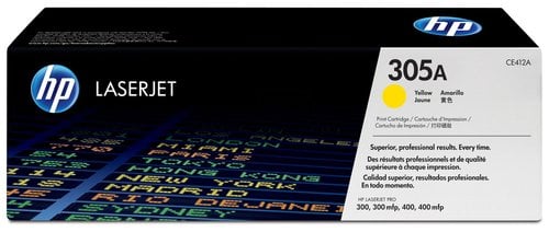 TONER HP Nº305A CE412A LJ 300 AMARILLO